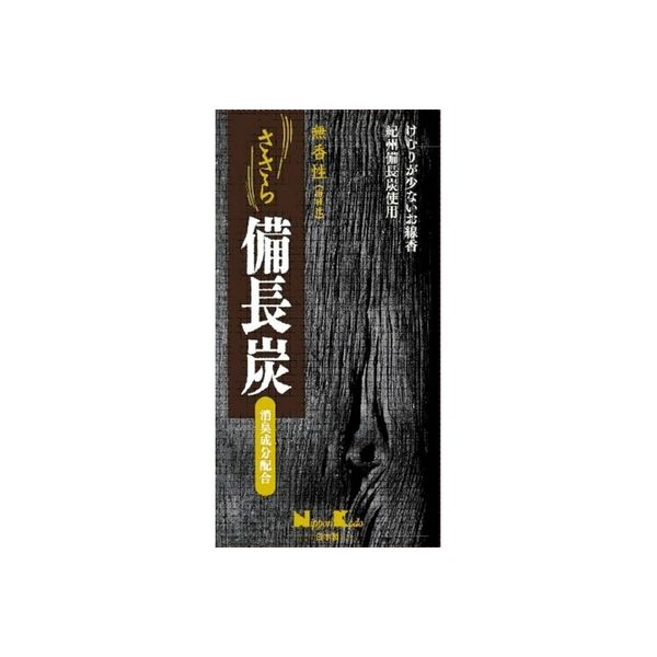 日本香堂 ささら備長炭無香性バラ詰 4902125263987 1個(120G)（直送品）