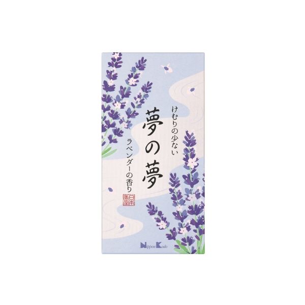 日本香堂 夢の夢 ラベンダーの香り バラ詰 4902125268050 1個(100G)（直送品）