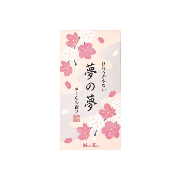 日本香堂 夢の夢 さくらの香り バラ詰 4902125268036 1個(100G)（直送品）