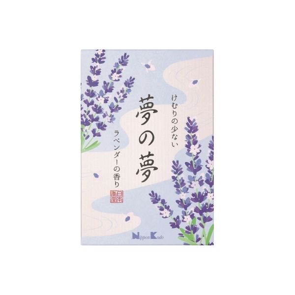 日本香堂 夢の夢 ラベンダーの香り 大型バラ詰 4902125268067 1個(220G)（直送品）