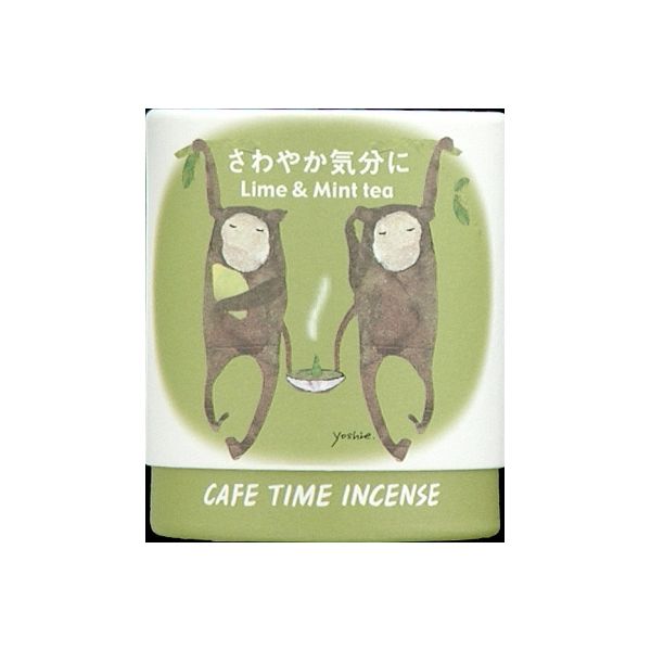 日本香堂 カフェタイムインセンス さわやか気分に コーン 4902125333031 1個（直送品）