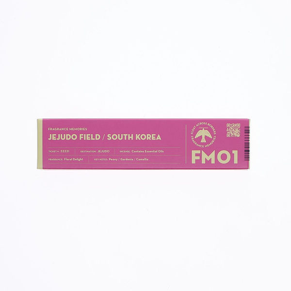 日本香堂 フレグランスメモリーズ　０１　チェジュドフィールド 4902125333314 1個(15本)（直送品）