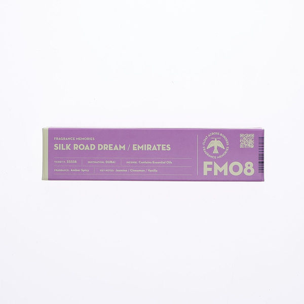 日本香堂 フレグランスメモリーズ　０８　シルクロードドリーム 4902125333383 1個(15本)（直送品）