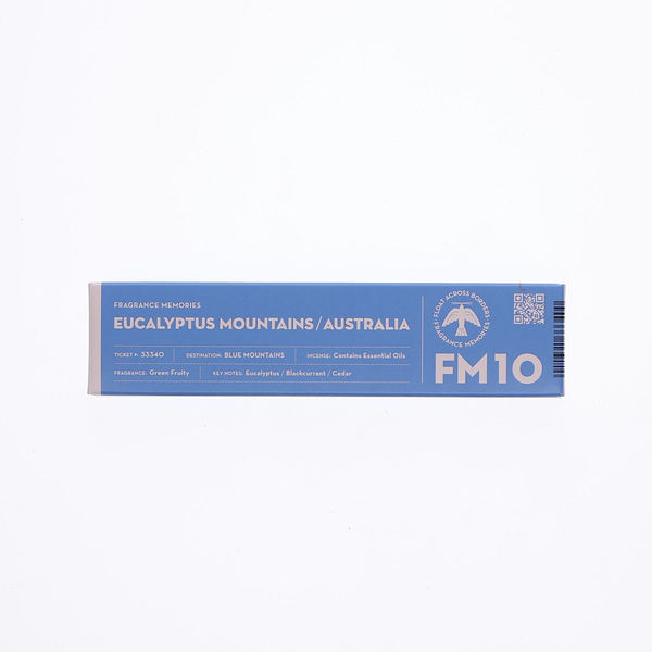 日本香堂 フレグランスメモリーズ　１０　ユーカリプタスマウンテンズ 4902125333406 1個(15本)（直送品）