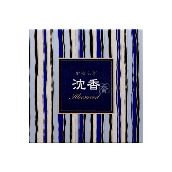 日本香堂 かゆらぎ 沈香 コーン12個入 香立付 4902125384118 1個（直送品）