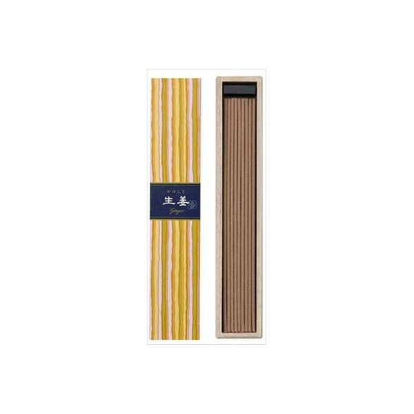 日本香堂 かゆらぎ しょうが スティック40本入 香立付 4902125384606 1個（直送品）