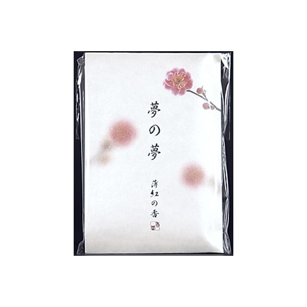 日本香堂 夢の夢 薄紅の香（梅） スティック 4902125385337 1個（直送品）