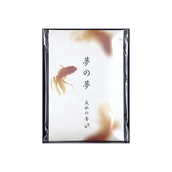 日本香堂 夢の夢 爽水の香（金魚） スティック 4902125385368 1個（直送品）