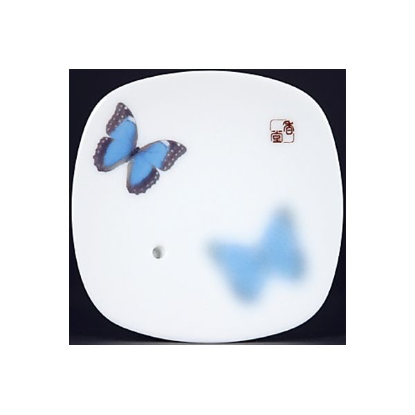 日本香堂 夢の夢 夏夜（蝶々） 香皿 4902125385467 1個（直送品）