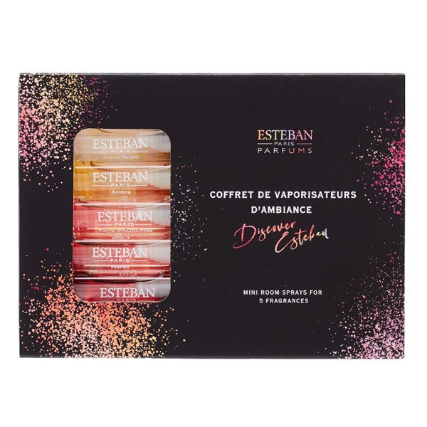 日本香堂 エステバン ミニスプレー5本入 アソートコフレ 4902125521308 1個(5本)（直送品）