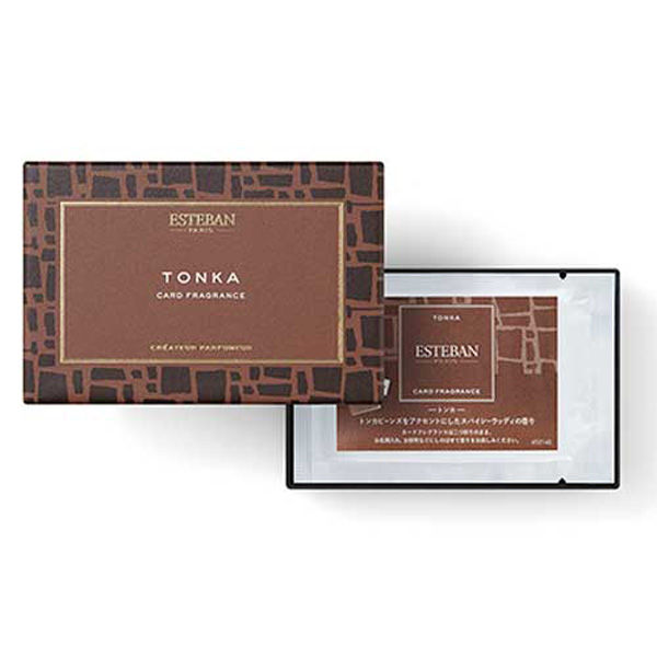 日本香堂 ESTEBAN（エステバン）カードフレグランス トンカ 4902125521483 1個（直送品）