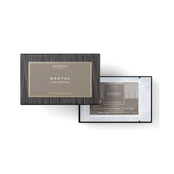 日本香堂 ESTEBAN（エステバン）カードフレグランス サンタル 4902125521490 1個（直送品）