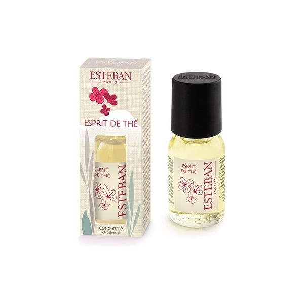 日本香堂 ESTEBAN（エステバン）エスプリ ド テ インテリアフレグランスオイル15ml 4902125530652 1個（直送品）