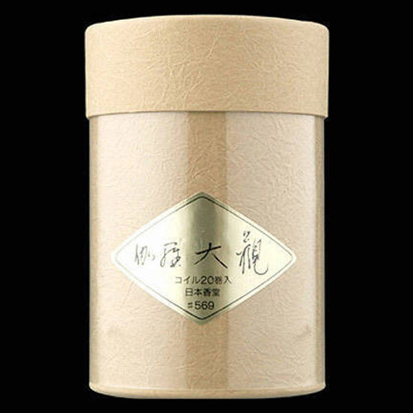 日本香堂 伽羅大観 コイル20巻入 4902125569003 1個（直送品）