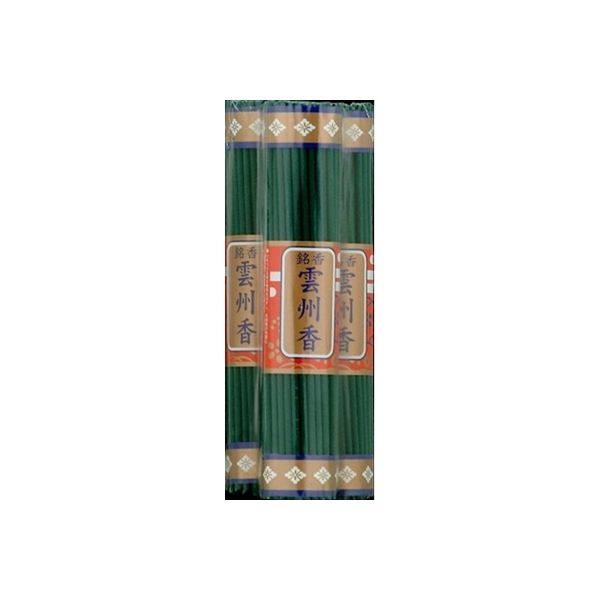 日本香堂 銘香雲州香 短寸 4902125630994 1パック(3個入)（直送品）