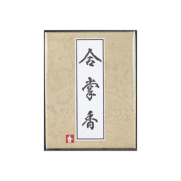 日本香堂 合掌香 紙箱 4902125722002 1個（直送品）