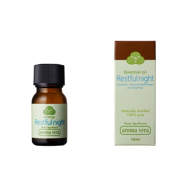 日本香堂 アロマベラ エッセンシャルオイル シナジー レストフルナイト 4902125893153 1個（直送品）