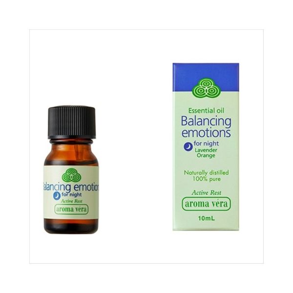 日本香堂 アロマベラ エッセンシャルオイル バランシングエモーション 夜用 10ML 4902125893979 1個(10ML)（直送品）