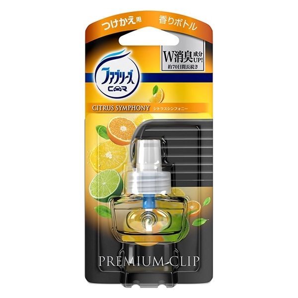 P＆G ファブリーズ プレミアムクリップ シトラスシンフォニー つけかえ用 4902430566759 1個(7ML)（直送品）