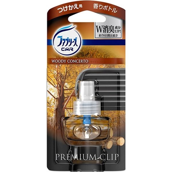 P＆G ファブリーズ プレミアムクリップ ウッディコンチェルト つけかえ用 4902430566766 1個(7ML)（直送品）