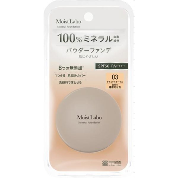 明色化粧品 モイストラボ ミネラルファンデーションナチュラルオークルY 4902468232541 1個(6G)（直送品）