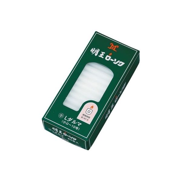 マルエス 明王ローソク Lダルマ 4902741100093 1個(225G)（直送品）