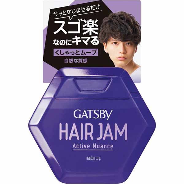 マンダム ギャツビーヘアジャム　アクティブニュアンス 729639 1個(110ML)（直送品）