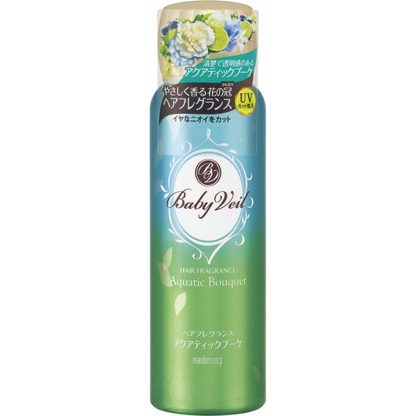 マンダム ベビーベール ヘアフレグランス アクアティックブーケ 4902806435245 1個(80G)（直送品）