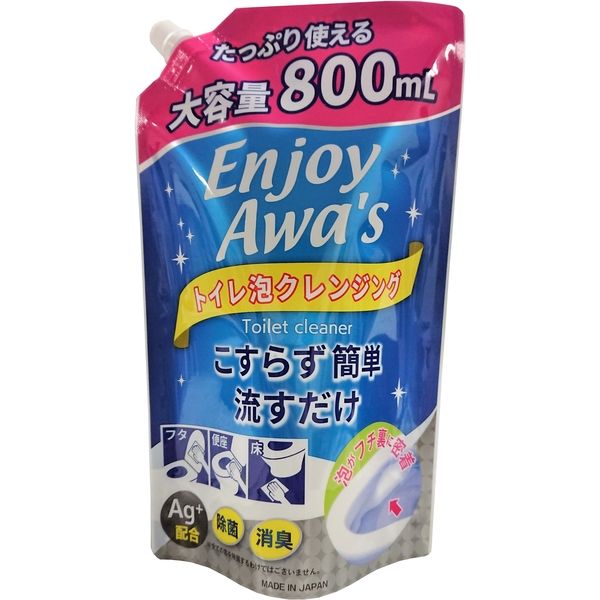 トイレ泡クレンジング ロケット石鹸