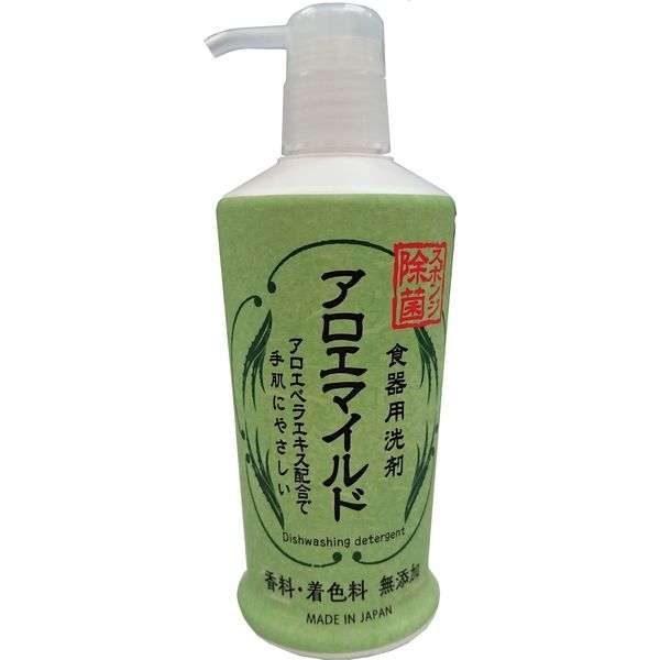 ロケット石鹸 アロエマイルド食器用洗剤 本体 4903367306340 1個(230ML)（直送品）
