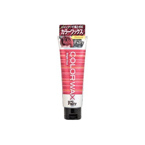 ダリヤ メンズパルティ カラーワックス ＜ブライトレッド＞ 4904651183012 1個(70G)（直送品）