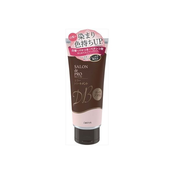 ダリヤ サロンドプロ カラートリートメント ＜ダークブラウン＞ 4904651183760 1個(180G)（直送品）