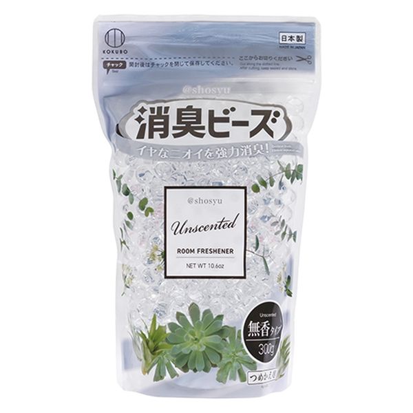 小久保工業所 アットショウシュウ消臭ビーズ　無香　詰め替え用 4956810239535 1個(300G)（直送品）