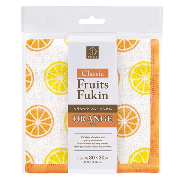 小久保工業所 クラシックフルーツふきん オレンジ 4956810805891 1個（直送品）