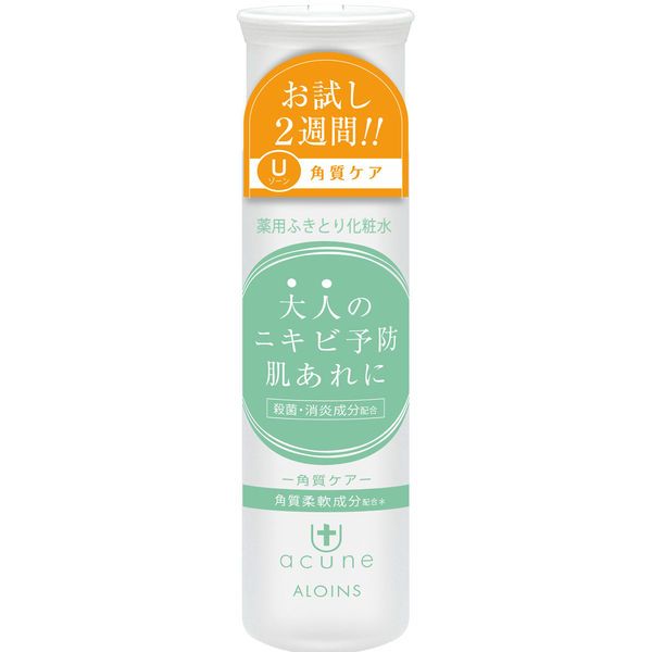 アロインス化粧品 アキュネ　薬用ふきとりローションＵ　５０ｍｌ 4956962111369 1個(50ML)（直送品）