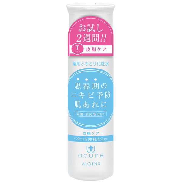 アロインス化粧品 アキュネ　薬用ふきとりローションＴ　５０ｍｌ 4956962111390 1個(50ML)（直送品）