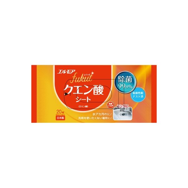 カミ商事 エルモア fukut Fクエン酸 4971633171718 1個(20枚)（直送品）