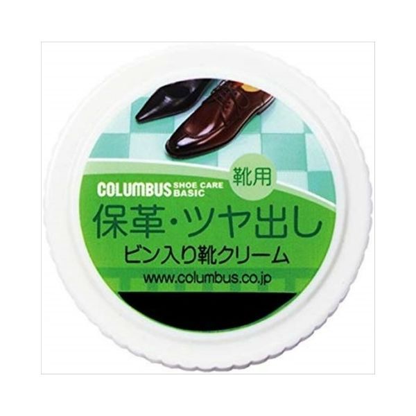 コロンブス コロンブスベーシックビン入り靴クリームコイチャ 4971671172555 1個(45G)（直送品）