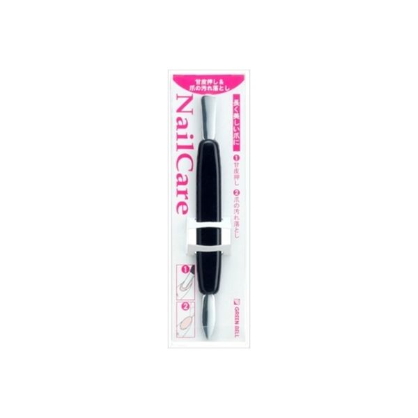 グリーンベル 甘皮押し＆ツメの汚れ落とし 4972525514354 1個(9G)（直送品）