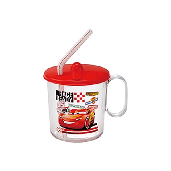 スケーター 抗菌ストローコップ カーズ SKJ6AG 4973307546495 1個（直送品）