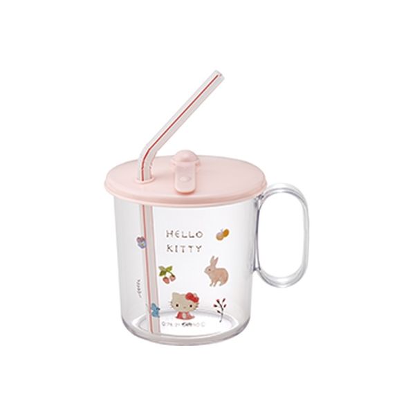 スケーター 抗菌ストローコップ キティ SKJ6AG 4973307546839 1個（直送品）