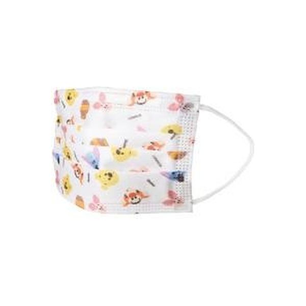 スケーター 不織布子供マスクくまのプーさん MSKP3 4973307573002 1個(10枚)（直送品）