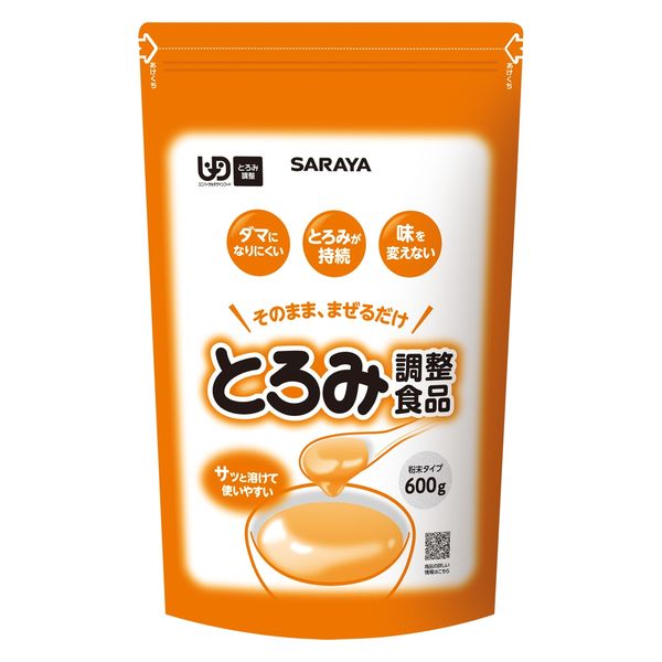【とろみ剤】 サラヤ とろみ調整食品 600g 4973512580345 1個(600G)（直送品）
