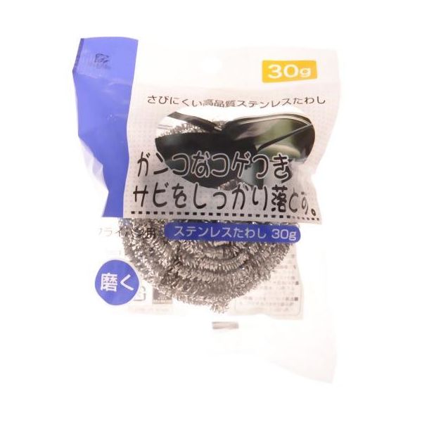 アイセン DN ステンレスたわし 30G 4975810181859 1個(30G)（直送品）