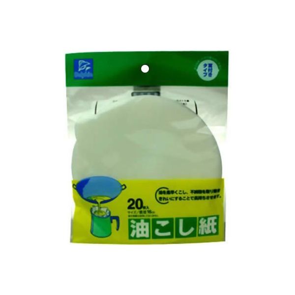 日本デキシー DN油こし紙耳付丸 4975810182139 1個（直送品）