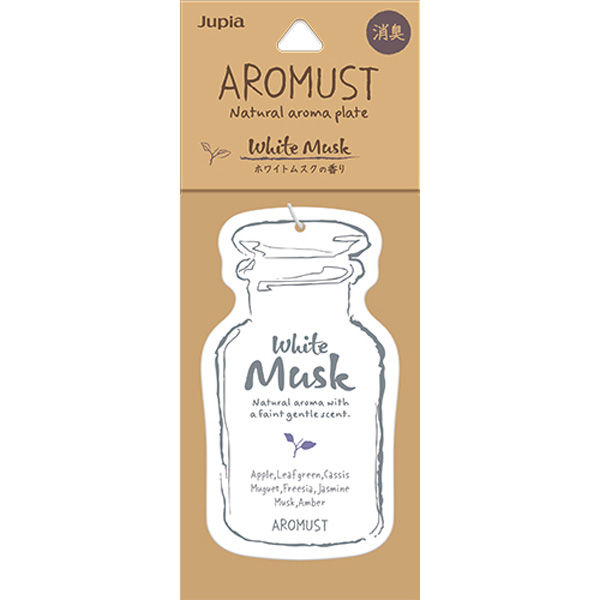 晴香堂 アロマストナチュラルプレート ホワイトムスク 4976363135221 1個（直送品）
