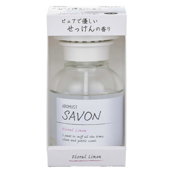 晴香堂 アロマスト　サボンリキッド　フローラルリネン 4976363139243 1個(210ML)（直送品）