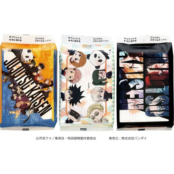 ハヤシ商事 呪術廻戦コンパクトスタイルティシュ 4977033211320 1パック(70組)（直送品）