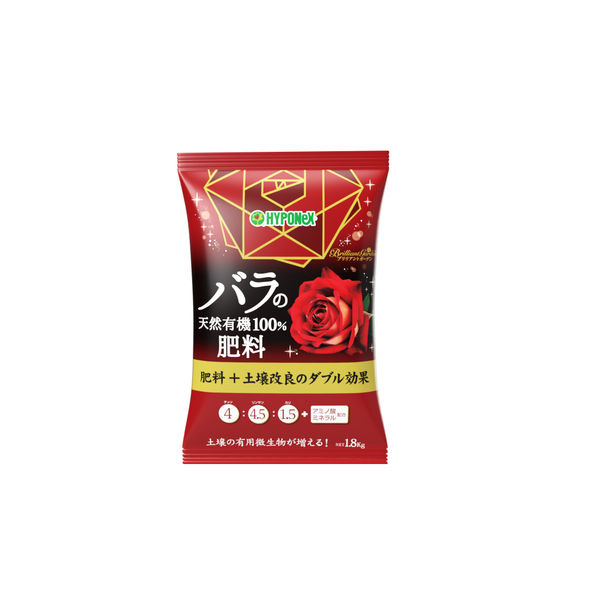 ハイポネックスジャパン ブリリアントガーデン バラの天然有機100％肥料 4977517006596 1個(1800G)（直送品）