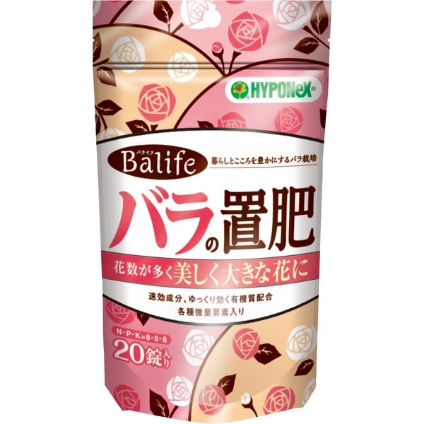 ハイポネックスジャパン バライフ バラの置肥 4977517101017 1パック(20個入)（直送品）